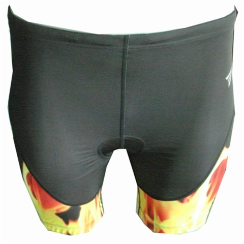 Picture of PN JONE Black Flame Cycling Shorts - Small