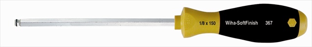 Picture of Wiha Tools 36720 MagicRing Ball End Hex Screwdriver - 2.0 x 100 mm.