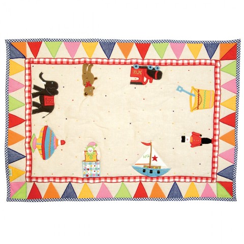 Picture of Win Green LTOYFQ Toy Shop Floor Quilt, Large