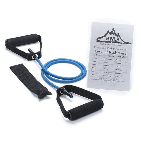 Picture of Black Mountain Products Blue L - A 4-6 lbs. Single Resistance Band&#44; Blue