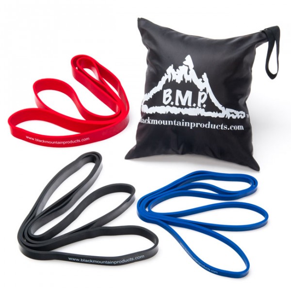 Picture of Black Mountain Products Strength Bands Combo Strength Loop Resistance Exercise Bands Combo