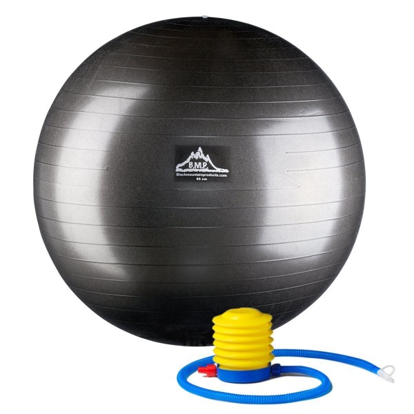 Picture of Black Mountain Products 75cm Blue Gym Ball 75 cm. Static Strength Exercise Stability Ball- Blue