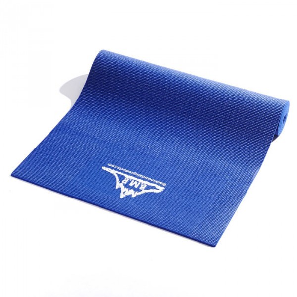 Picture of Black Mountain Products Blue Yoga Mat Eco Friendly Yoga Exercise Mat- Blue