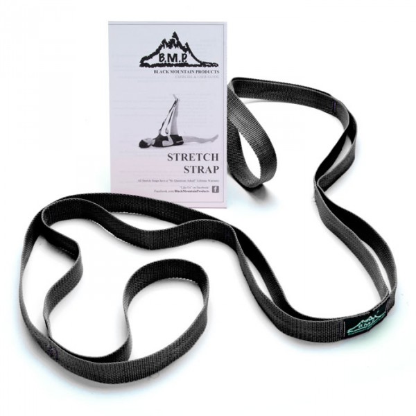 Picture of Black Mountain Products Stretch Strap Black Black Stretch Strap