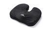 Orthopedic Comfort And Stadium Seat Cushion- Black