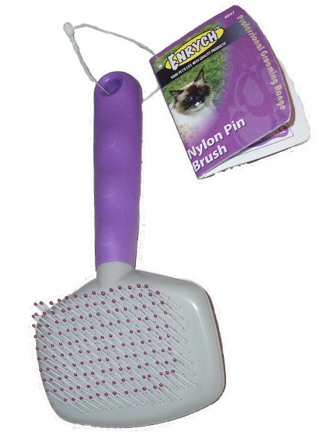 Picture of Enrych 6847 Nylon Pin Pet Slicker Brush