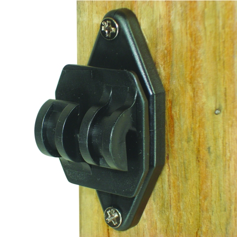 Picture of Field Guardian 102167 Wood Post - Nail on Insulator for Hi-Tensile- Black