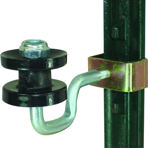 Picture of Field Guardian 102330 T Post - Corner Insulator - Polyrope- Black