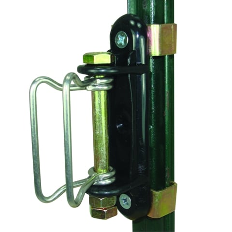 Picture of Field Guardian 102348 T Post - 2 in. Polytape Corner & End Insulator- Black