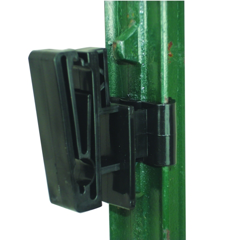 Picture of Field Guardian 102365 T Post - 2 in. Polytape or 0.37 in. Rope Insulator- Black