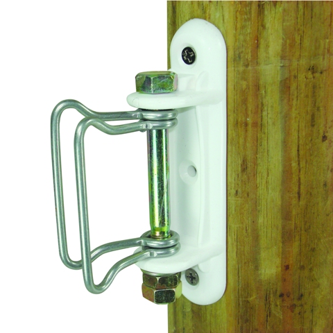 Picture of Field Guardian 144349 Wood Post - 2 in. Polytape Corner & End Insulator- White