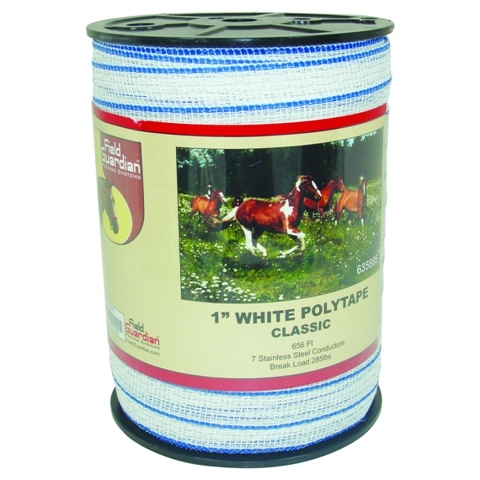 Picture of Field Guardian 635665 1 in. White Polytape - Classic