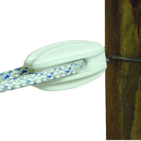Picture of Field Guardian 652402 Heavy Duty Tie on Corner & End - Polyrope- White