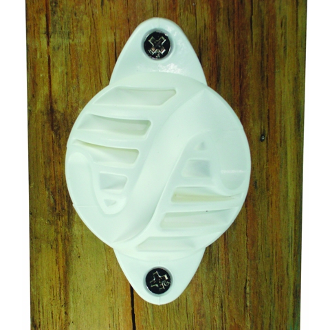 Picture of Field Guardian 653003 Wood Post- Nail on Insulator - Polyrope- White