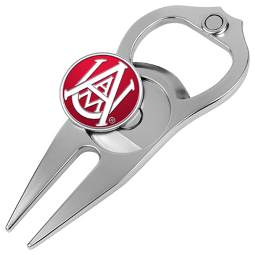 Picture of Hat Trick Openers 6 In 1 Golf Divot Tool - Alabama A & M University