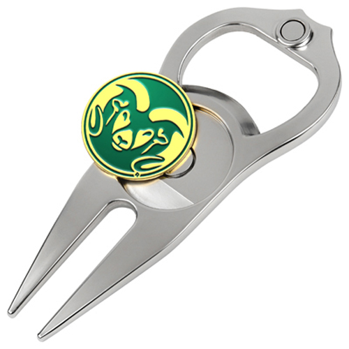 Picture of Hat Trick Openers 6 In 1 Golf Divot Tool - Colorado State Rams
