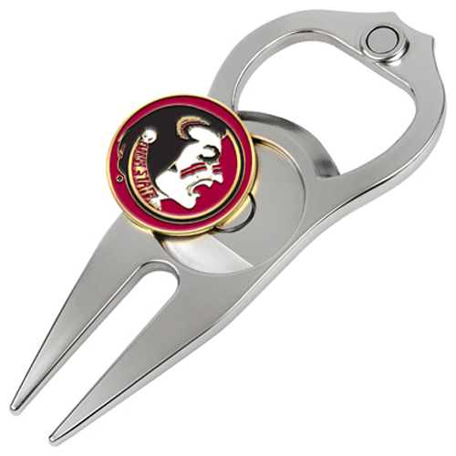Picture of Hat Trick Openers 6 In 1 Golf Divot Tool - Florida State Seminoles