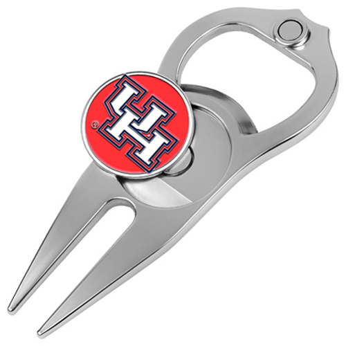 Picture of Hat Trick Openers 6 In 1 Golf Divot Tool - Houston Cougars