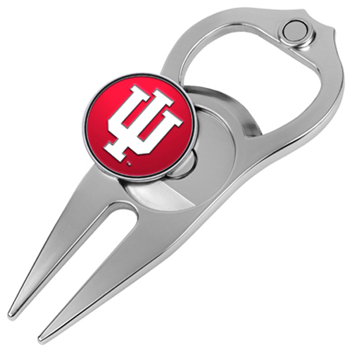 Picture of Hat Trick Openers 6 In 1 Golf Divot Tool - Indiana Hoosiers