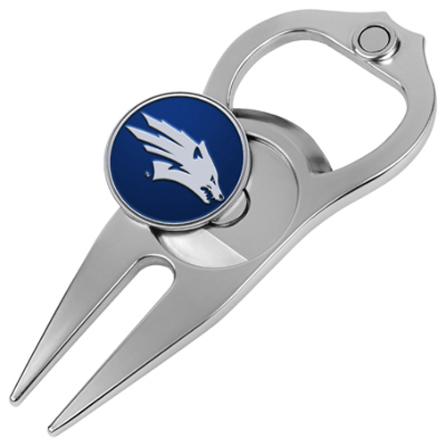 Picture of Hat Trick Openers 6 In 1 Golf Divot Tool - Nevada Wolfpack