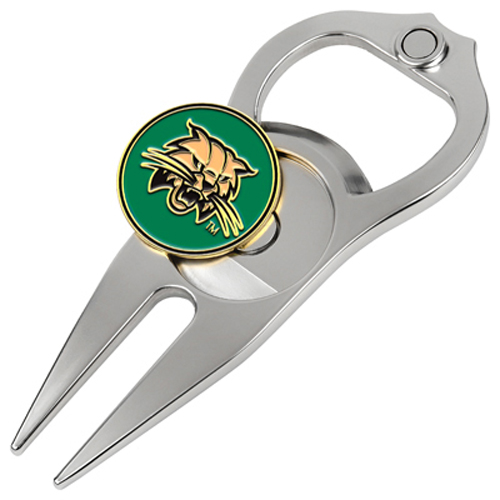 Picture of Hat Trick Openers 6 In 1 Golf Divot Tool - Ohio Bobcats