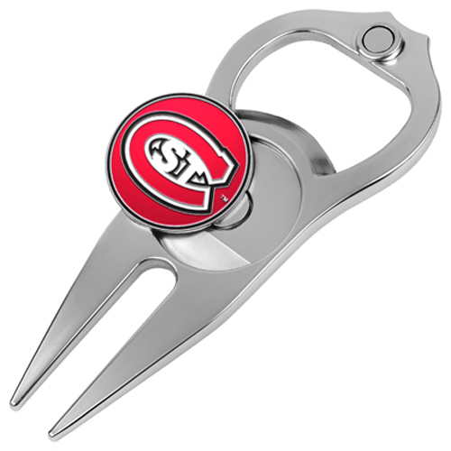 Picture of Hat Trick Openers 6 In 1 Golf Divot Tool - St. Cloud State Huskies