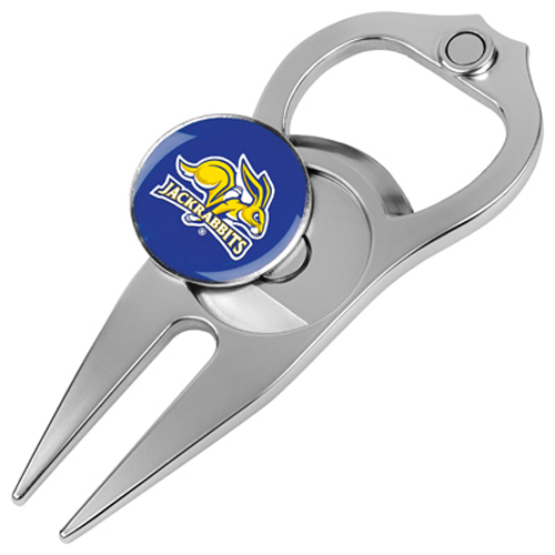 Picture of Hat Trick Openers 6 In 1 Golf Divot Tool - South Dakota State Jackrabbits