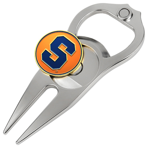Picture of Hat Trick Openers 6 In 1 Golf Divot Tool - Syracuse Orange