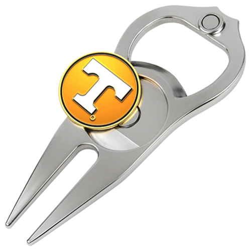 Picture of Hat Trick Openers 6 In 1 Golf Divot Tool - Tennessee Volunteers