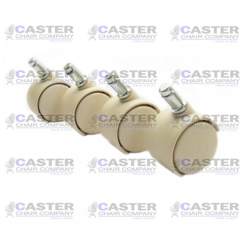 Picture of Caster Chair Company 2 in. Casters In Sand - Set Of 8