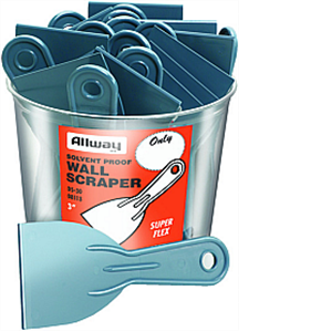 Picture of Allway Tools DS30 3 in. Plastic Putty Knife Bucket   Pack of 25