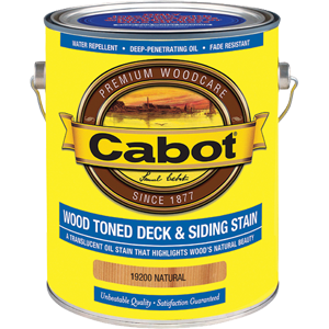 19200 1 Gallon, Natural Wood Toned Deck & Siding Stain Oil Modified Resin