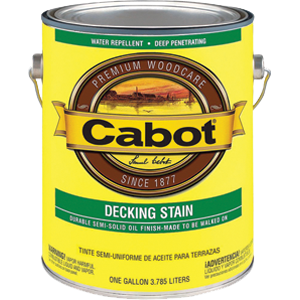 17406 1 Gallon, Neutral Base Semi Solid Deck & Siding Stain Oil Modified Resin