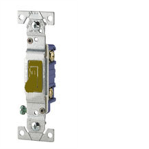 Cooper Wiring - Eagle 1301-7B Brown Bulk Ground SwitchPack of 10