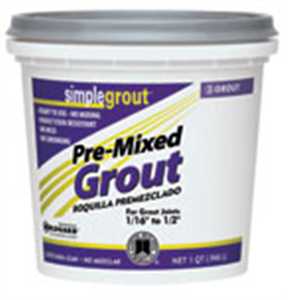 Picture of C Building Products TAGW1 1 gallon&#44; White Premixed Adhesive And Grout