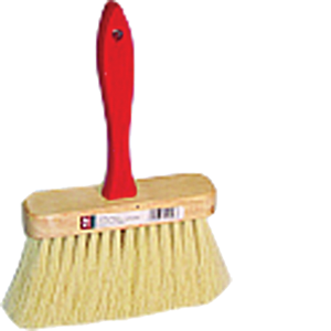 Picture of DQB Industries 11956 6.5 in. Tampico Masonry Brush Red Handle