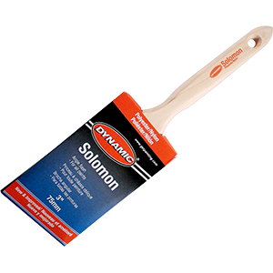 Dynamic HB199107 3 in. Solomon Angled Polyester Nylon Brush