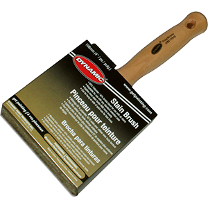Dynamic HB217010 4 x 1.25 in. Thick Stain Brush
