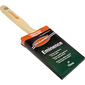 Dynamic HB187707 3 in. Eminence Angled Sash Polyester Nylon Brush