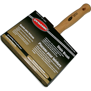 Dynamic HB217015 6 x 0.12 in. Extra Thick Stain Brush
