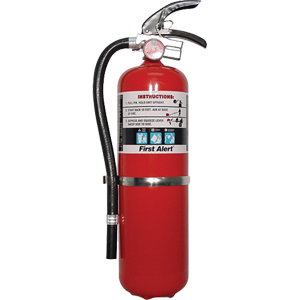 Fire Extinguisher, 5 lb Capacity, Class ABC ,UL Rating3A:40B:C ,Monoammonium Phosphate