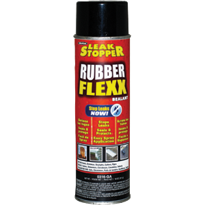 Gardner Gibson 0316-GA 18 oz. Black Leak Stopper Rubber Flex Spray Sealant
