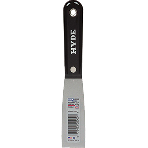 Hyde 1-1/4 Inch Flexible High Carbon Steel Putty Knife - 02000