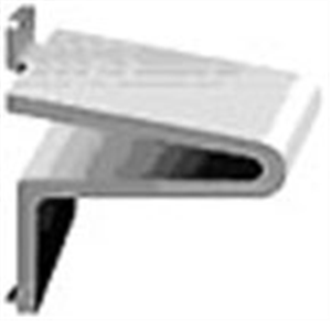 256SWH White Pilaster Support Bulk, Pack of 100