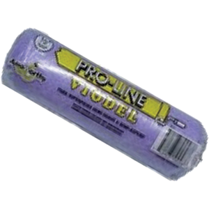 9 in Paint Roller Cover, 3/8" Nap, Synthetic Knit Fabric