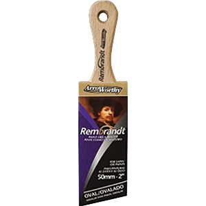 6488 Rembrandt Semi Oval- Short Angle - Polyester 2 in.