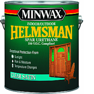 13220 Helmsman Satin Spar Urethane - Clear - 1 gal.