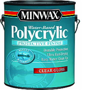 15555 1 Gal. Polycrylic Clear Gloss Protective Finish
