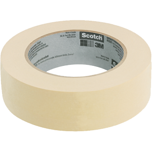 2020-1.5A-BK 1.5 x 60yd Masking Tape Bulk