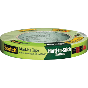 Picture of 3M 2060-.75A-BK 0.75 x 60 yd Green Scotch Lacquer Masking Tape   Pack of 48